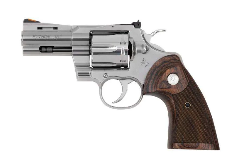 COLT PYTHON STAINLESS REVOLVER 357 MAG 3" 6 RD - Image 3