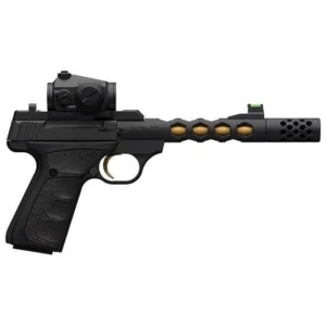 BROWNG BUCK MARK VISION BLK/GLD UFX 22LR PSTL W/RD