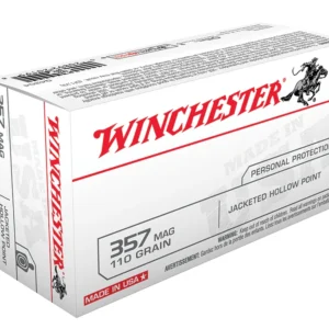 USA 357 MAG 110gr JHP 50/bx