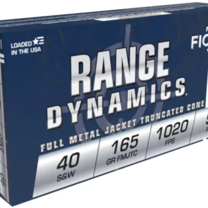 40 S&W 165gr FMJ Truncated 50rd