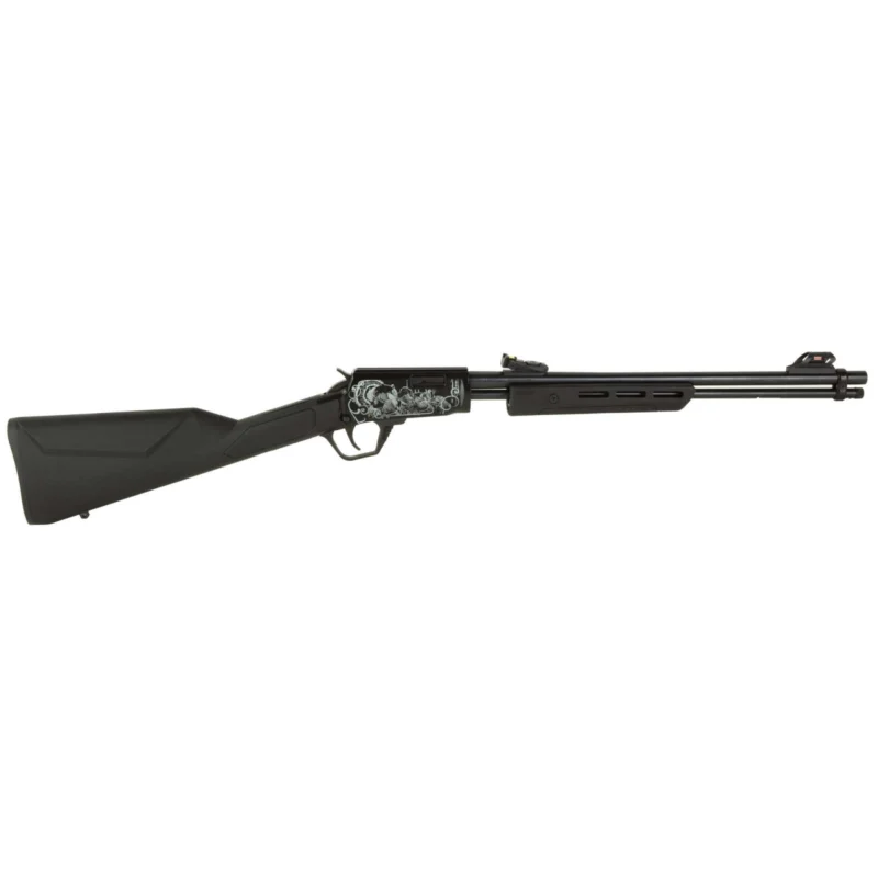 ROSSI GALLERY 22LR RFL 18" 15RD BLK ENGRAVED TRKY EDITION
