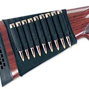 Rifle Butt Stock Shell Holder Black