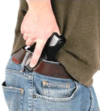 BLACKHAWK INSIDE PANTS #05 RH - FOR GLOCK 26/SEMILAR AUTOS BLK