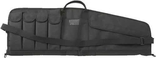 BLACKHAWK SPORT 36" TACTICAL - CARBINE CASE 4 MAG HOLDERS BLK
