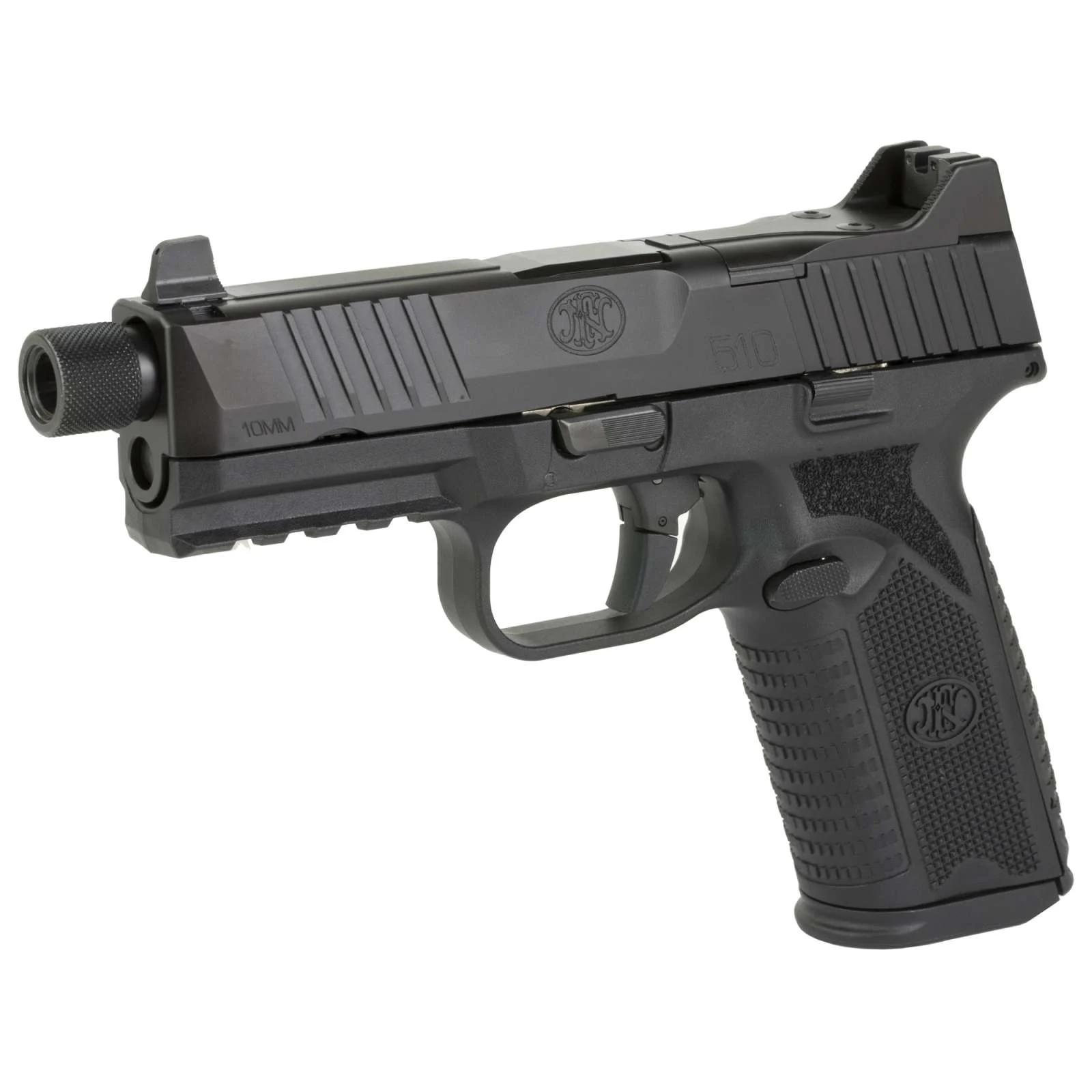 FN 510 TACTICAL 10MM 4.71" BLK NS 1-15RD 1-22RD PSTL - Image 2