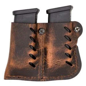 Magazine Carrier,Leat Double Sgl Stk Br
