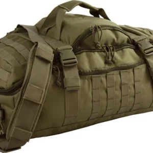 RED ROCK TRAVELER DUFFLE BAG - BACKPACK OR LUGGAGE OLIVE DRAB