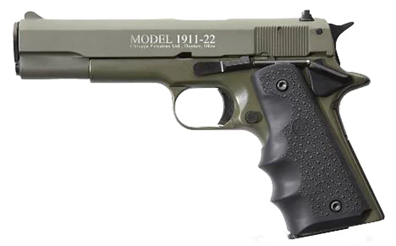 1911 Pistol 22LR 5" BBL ODG,Hogue Gp2/10