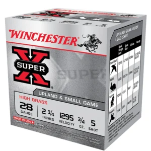 SuperX 28Ga 2.75" 3/4oz Game #5