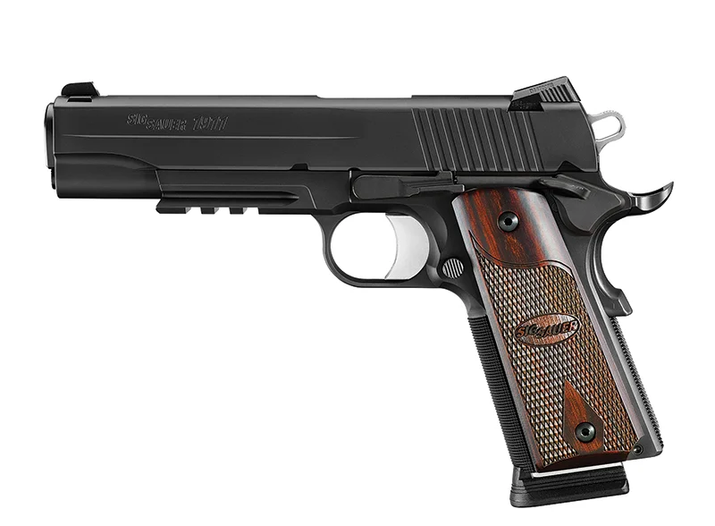 1911 Full 45ACP 5" Wood Grip *CA* 8rd
