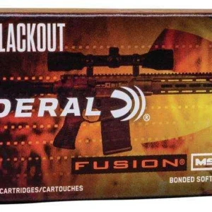 FEDERAL 300 BLK 150GR FUSION MSR 20 RD/BX 10 BX/CS