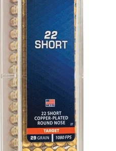 CCI 22 SHORT 29GR PLATED RN - 1080FPS 100RD 50BX/CS