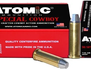 ATOMIC COWBOY 38 SPECIAL - 125GR LEAD-RNFP 50RD 10BX/CS