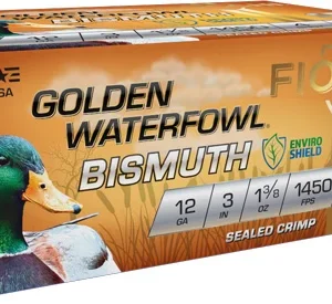 FIOCCHI GOLDEN BISMUTH 12GA 3" - 1-3/8OZ #4 1450FPS 10RD 10BX/C