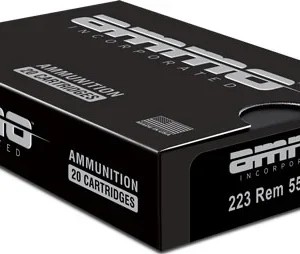AMMO INC 223 REM 55GR FMJ - 20RD 25BX/CS