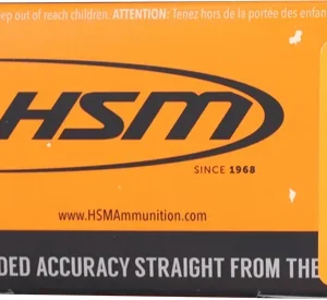 HSM AMMO RMFG 223 52GR MATCH - HPBT 50RD 20BX/CS