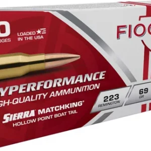 FIOCCHI 223 REM 69GR - MATCHKING HPBT 20RD 10BX/CS