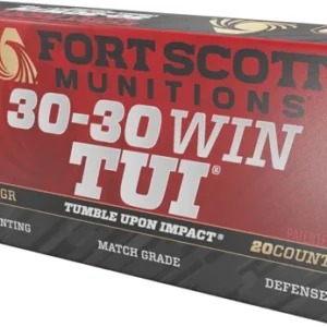 FORT SCOTT 30-30 WIN 130GR TUI - SOLID COPPER 20RD 10BX/CS