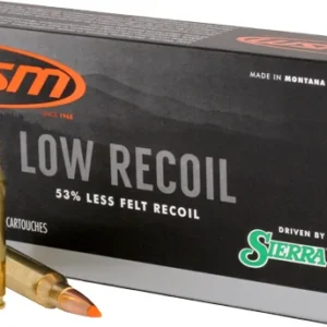 HSM LOW RECOIL 308 WIN 150GR - SBT 20RD 25BX/CS