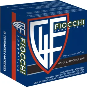 FIOCCHI 40 SW 180GR XTP-HP - 25RD 20BX/CS