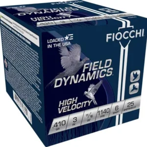 FIOCCHI HIGH VELOCITY 410 3" - 11/16OZ #6 25RD 10BX/CS