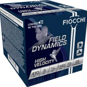FIOCCHI HIGH VELOCITY 410 3" - 11/16OZ #7.5 25RD 10BX/CS