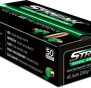 AMMO INC 45 ACP 230GR TMC - GREEN STREAK 5ORD 20BX/CS