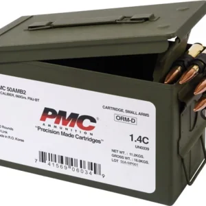 PMC 50 BMG AMMO CAN 660GR - LINKED FMJ-BT 100RD