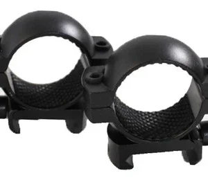 TRADITIONS RINGS 1" WEAVER - MEDIUM MATTE BLACK