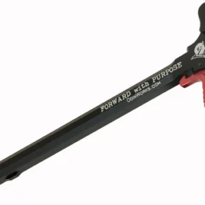 ODIN EXTENDED CHARGING HANDLE - RED FOR AR-15