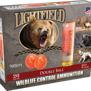 LIGHTFIELD 20GA 2.75" - DOUBLE BALL 5RD 10BX/CS