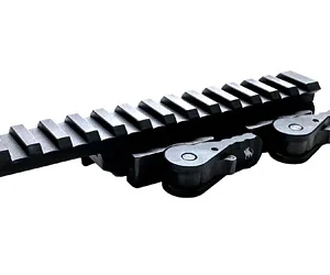 AM DEF 1700-XLR RISER-TITANIUM LVR