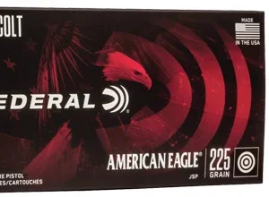 FEDERAL AE 45 LC 225GR JSP - 50RD 20BX/CS
