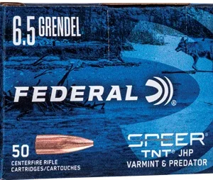 FEDERAL AE 6.5 GRENDEL 90GR - JHP 50RD 10BX/CS