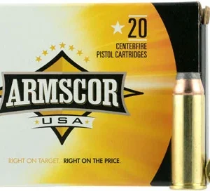 ARMSCOR 44 REM MAG 240GR JHP - 20RD 25BX/CS