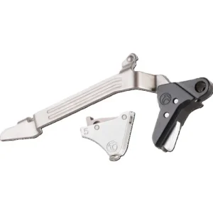 TIMNEY TRIGGER ALPHA FOR GLOCK - GEN 5 LARGE FRAME SILVER