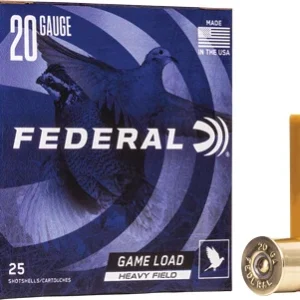 FEDERAL GAME LOAD 20GA 2.75" - 1OZ #6 250RD CASE LOT