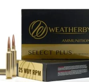 WEATHERBY AMMO 25 WBY RPM - 117GR HORNADY SST 20RD 10BX/CS