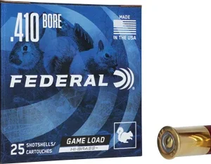 FEDERAL GAME LOAD 410 2.5" - 1/2OZ #6 25RD 10BX/CS