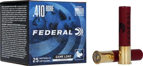 FEDERAL GAME LOAD 410 2.5" - 1/2OZ #6 25RD 10BX/CS
