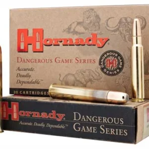 HORNADY 416 RUGER 400GR BONDED - DGX 20RD 6BX/CS
