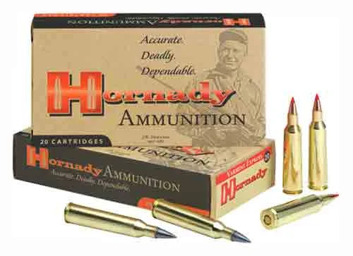 HORNADY VARMINT 223 REM - 55GR V-MAX 20RD 10BX/CS