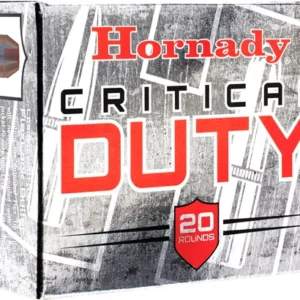 HORNADY CRITICAL DUTY 357 SIG - 135GR FLEXLOCK 20RD 10BX/CS