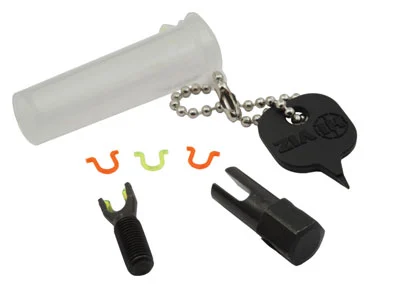 HIVIZ FRONT SIGHT AK47/74/AKM - WITH RED+GREEN LITEPIPES