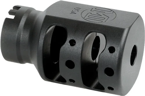 MI ALPHA TANK BRAKE 1/2X28 9MM - BLACK MATTE NITRIDE