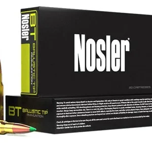 NOSLER BT 30-06 180GR - BALLISTIC TIP 20RD 10BX/CS
