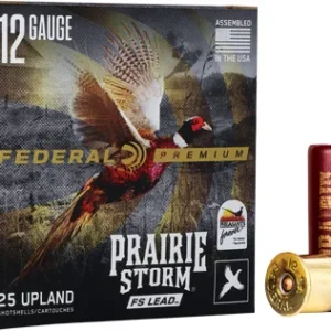 FEDERAL PRAIRIE STORM 12GA - 2.75" 1-1/4OZ #4 25RD 10BX/CS