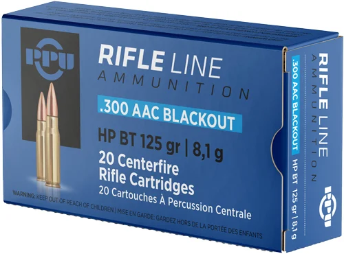 PPU 300 AAC BTHP 125GR - 20RD 50BX/CS