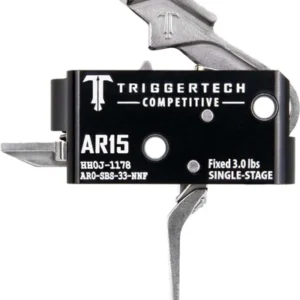 TRIGGERTECH AR-15 SINGLE STAGE - SS COMPETITIVE FLAT