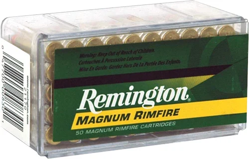 REMINGTON 22WMR 40GR JHP - 1910FPS 50RD 40BX/CS